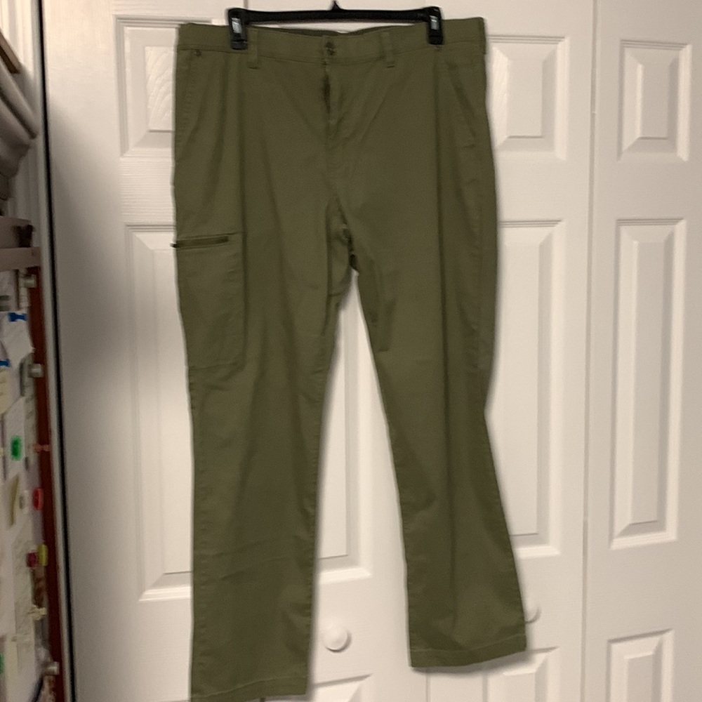 2pairs Weatherproof 40x32 Green Pants